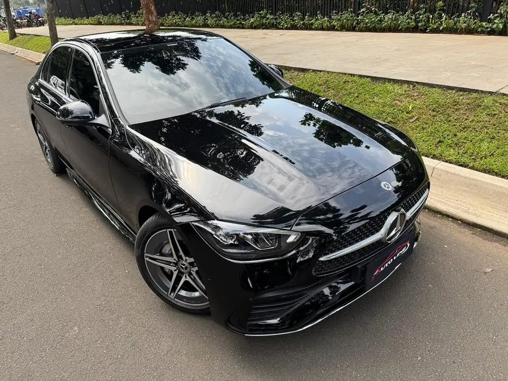 mercedes benz c300 w206 2023 tipe amg km7rb perak! like new! full ppf!