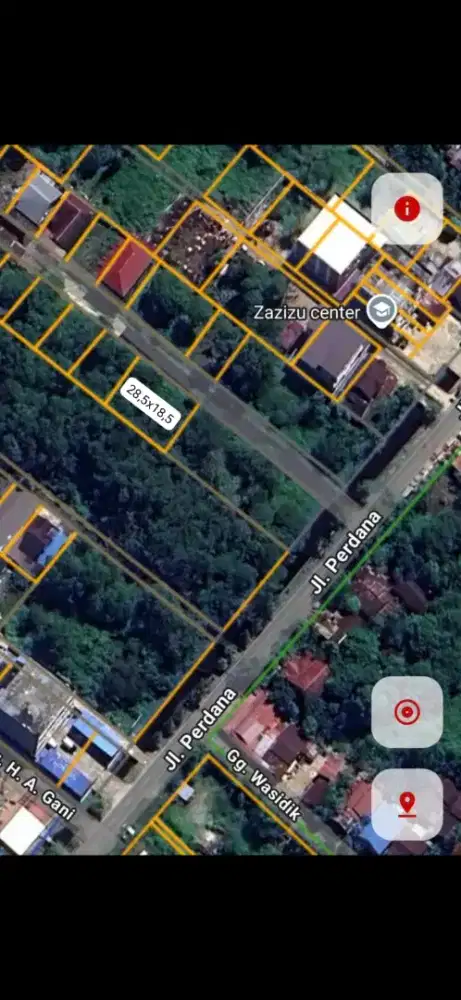 Tanah jalan perdana gang pak long hendrik