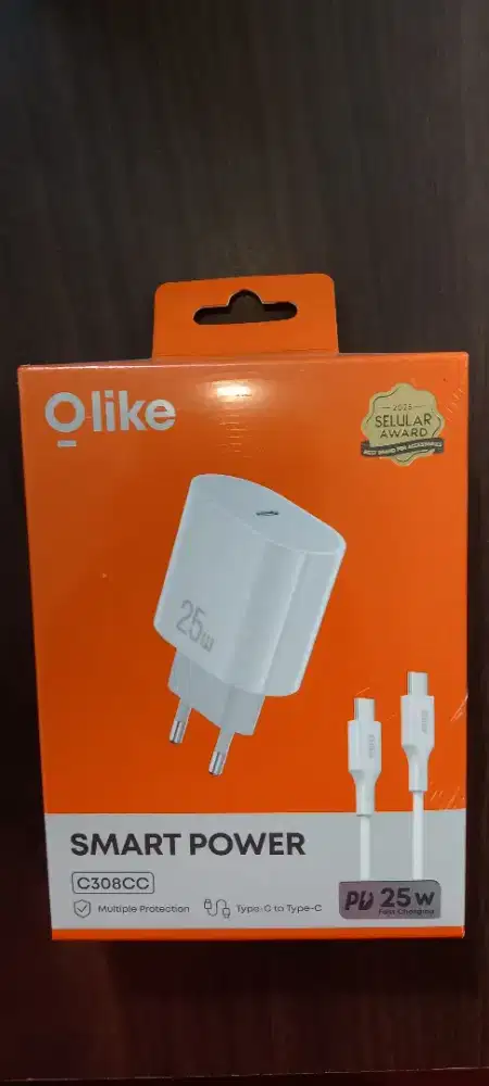 Olike C308CC Charger Adaptor 25W 3A USB TYPE C