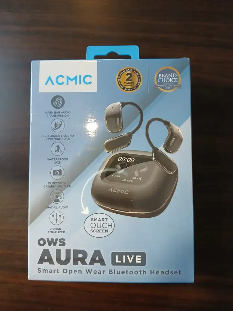 ACMIC AURA OWS Open Wear Stereo Bluetooth Earphone Headset Open Ear