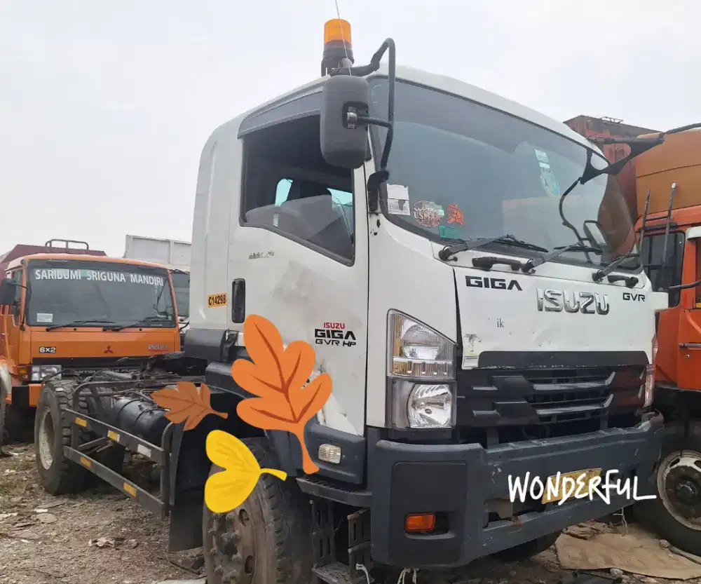 Isuzu GIGa GVR 285PS Head Trailer 4×2 Traktor Head Bio Solar Hino SG