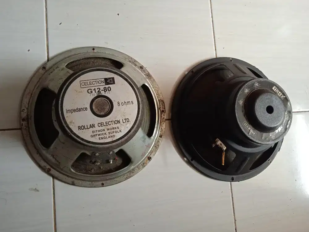 Jual dua unit speaker componen ,12,inci,spoll ORI,