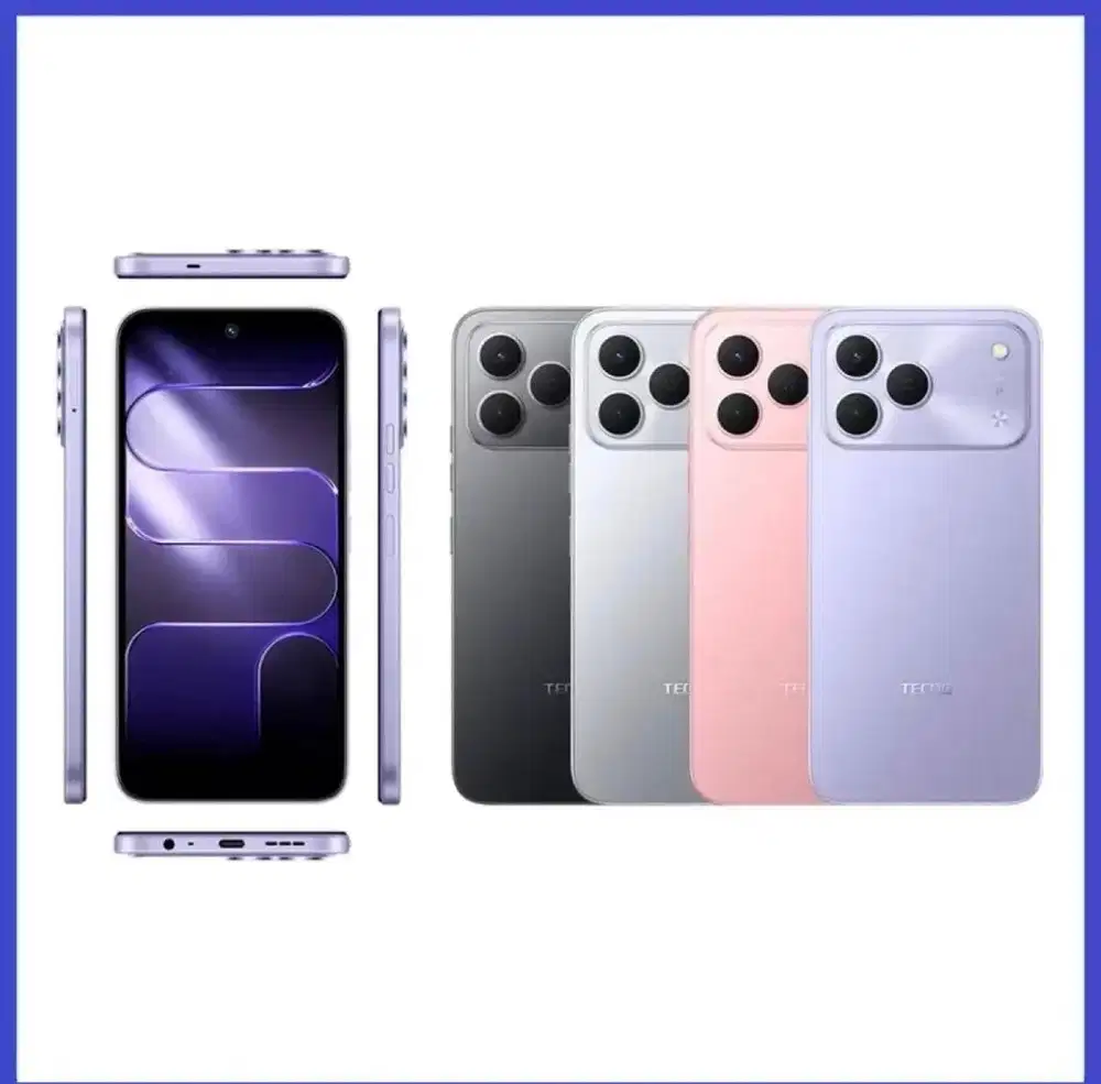 OFFUCIAO STORE BARU TECNO SPARK 50 BATERAI 7000mah