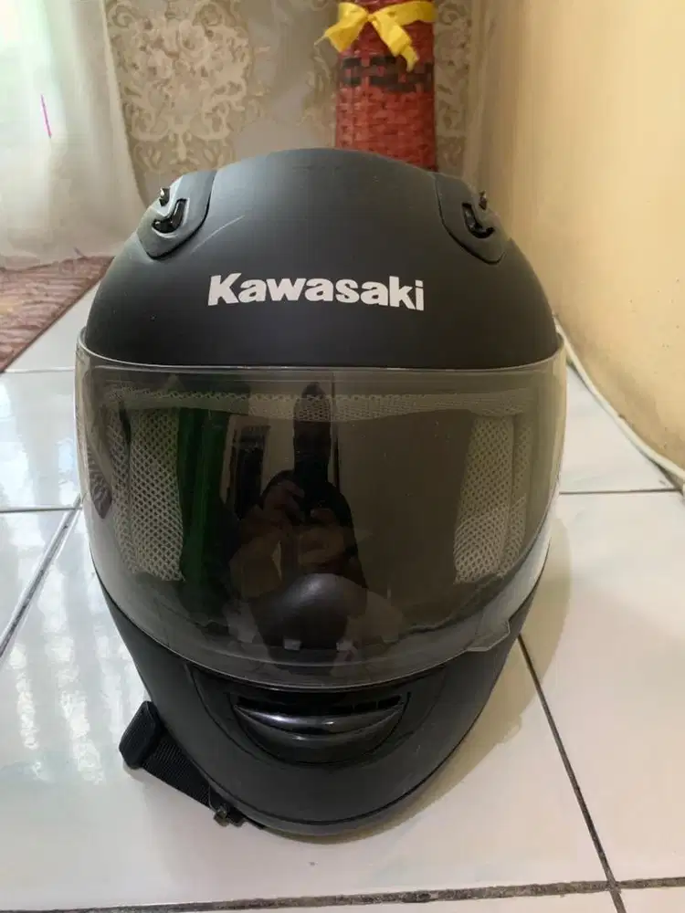Helm kawasaki ninja warior original 100%