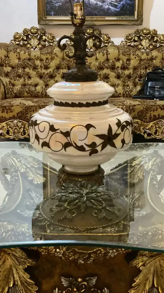 JUAL CEPAT LAMPU EROPA DA VINCI ITALY KRISTAL PUTIH UKURAN BESAR