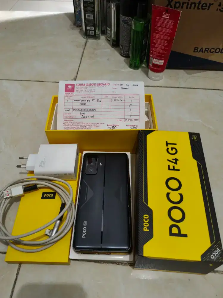 Poco F4 GT Fullset ori tangan pertama