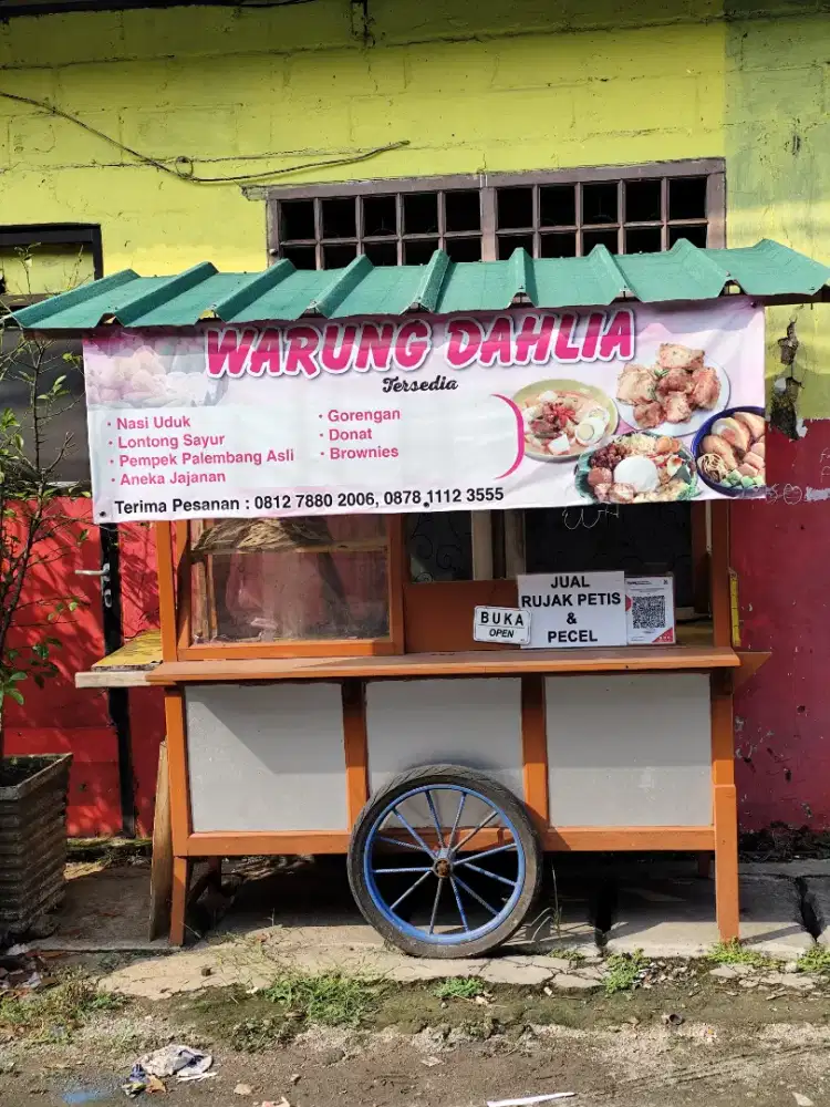Gerobak jualan set