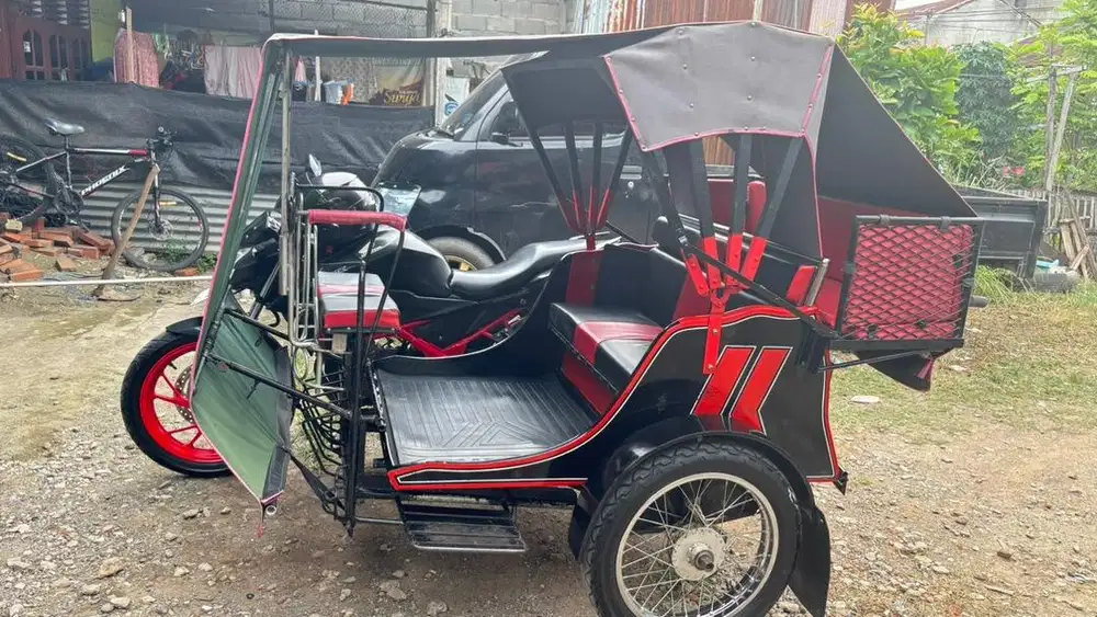 Jual becak sewa