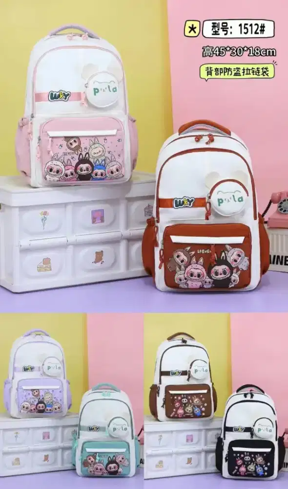 Tas skolah labubu sd smp sma