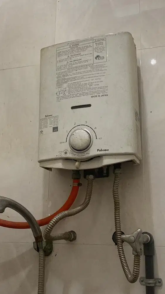 Water heater LPG merk Paloma