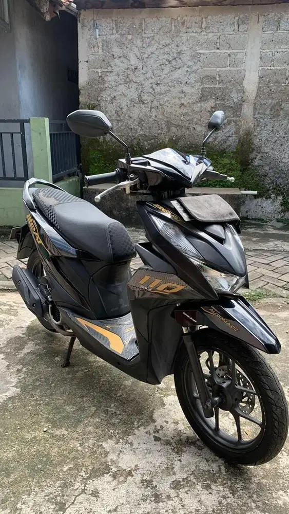 honda beat cbs iss 2020 hitam