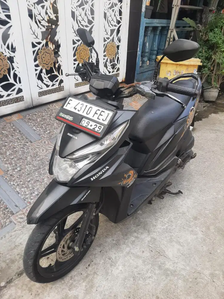 Honda Beat Street 2019 ss lengkap mesin bagus plat F Cibinong Bogor