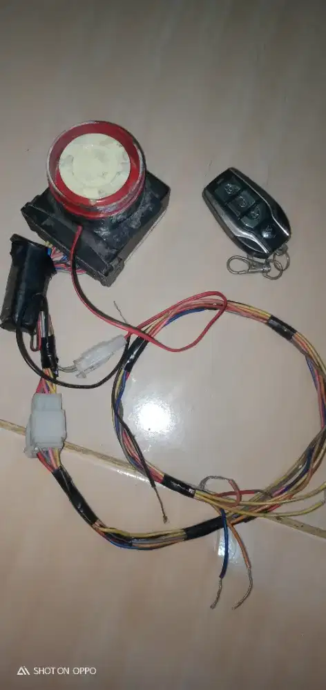 Alarm universal motor dan mobil kondisi normal