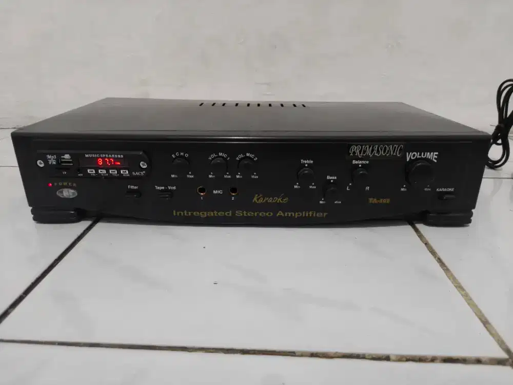 Ampli kondisi normal mulus mantepp