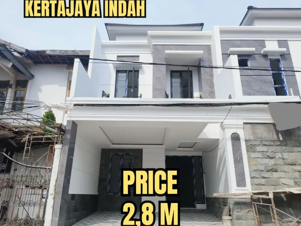 ‼️BARU GRESS MEWAH‼️RUMAH AMERICAN CLASSIC KERTAJAYA INDAH TIMUR DI JALAN UTAMA. DEKAT KERTAJAYA, MERR, GALAXY MALL, UNAIR, ITS, MANYAR, Dsb
