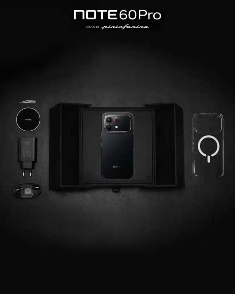 READY INFINIX NOTE 60 PRO 5G PIRIN FARINA EDITION 12/256