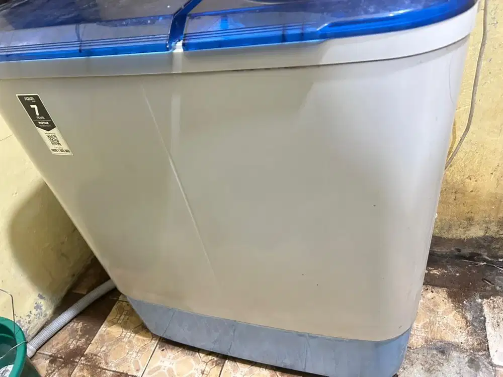 Jual mesin cuci free lemari piring