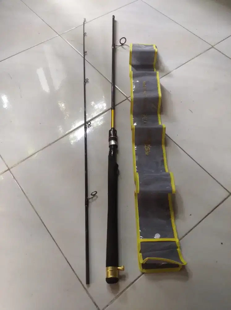 Joran Galatama dan harian sea end king 10/20 lbs, ukuran 18 murah