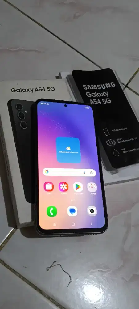 Samsung a54 lengkapram 8/256 GB
