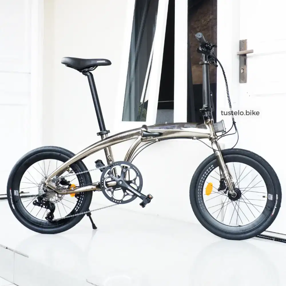 Sepeda Lipat 20 Maximo Piegare Cyclo 10 Speed Hydraulic Discbrake