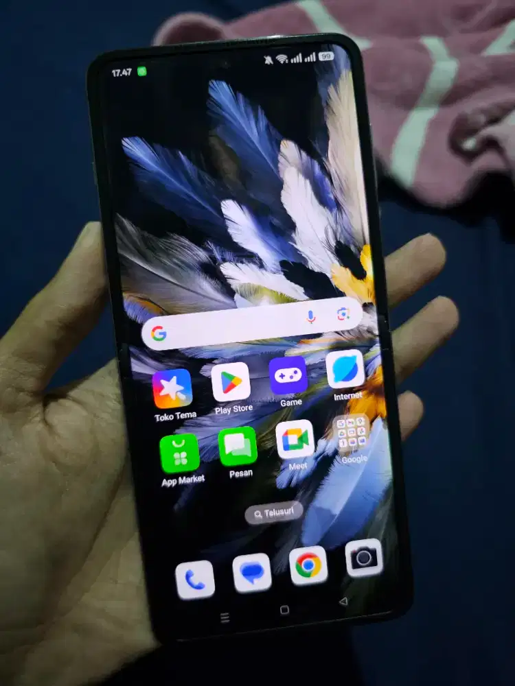 Oppo Find N3 Flip black 12/256gb dualsim 5G+ batangan resmi INDO MURAH