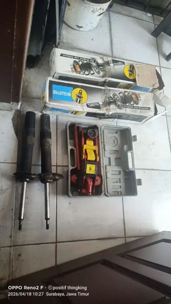 Hydraulick floorjack 2ton rack steer heiker