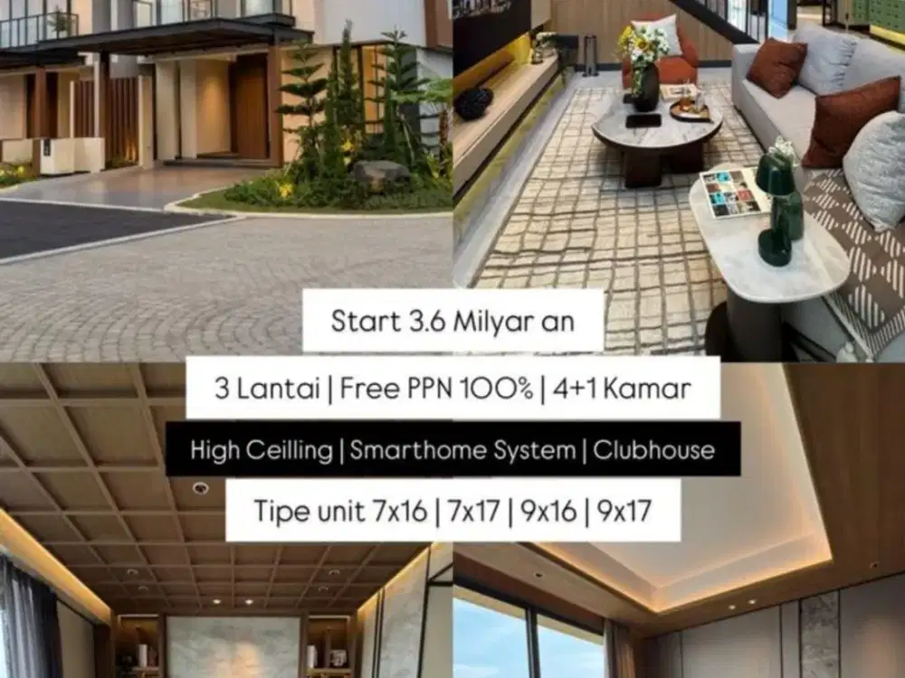 FINORE BY SUMMARECON SERPONG RUMAH BERGAYA FINLANDIA MODERN LUXURY ARCHITECTURE