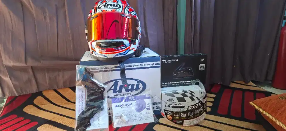 ARAI RX7X HAGA WSBK SIZE S (Original)