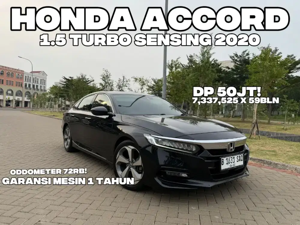 HONDA ACCORD 1.5 TURBO SENSING 2020 AT
