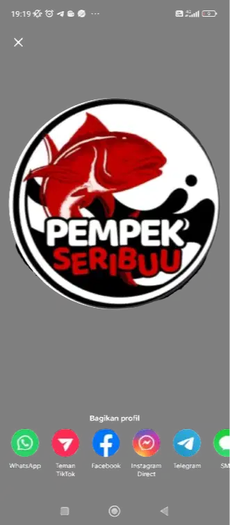 Penjaga Stand Pempek