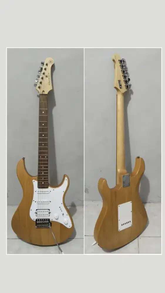 gitar elektrik yamaha pasifica 112j like new mantap siap pakai nett