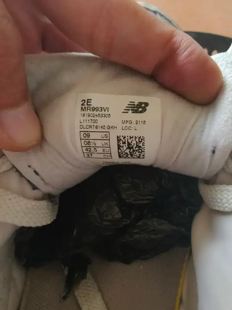 New Balance 993 'Vintage Indigo' Made in USA