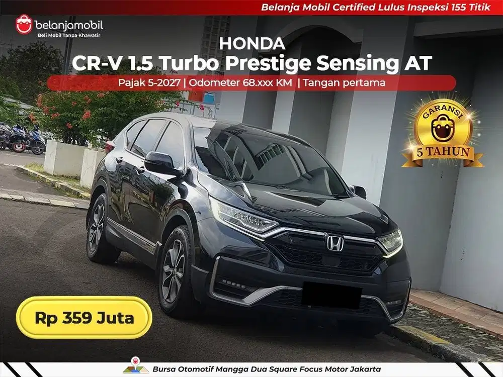 [GARANSI 5TH] Honda CRV CR-V CR V 1.5 Turbo Prestige Sensing 2021/2022