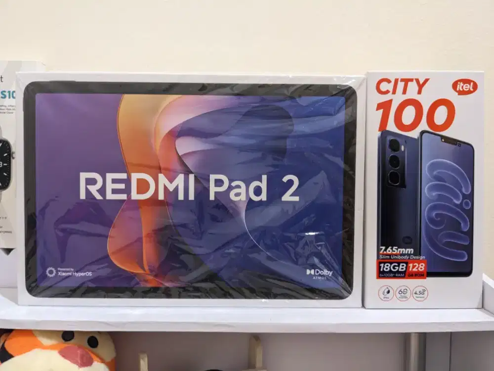 Redmi Pad 2 dan Itel City 100