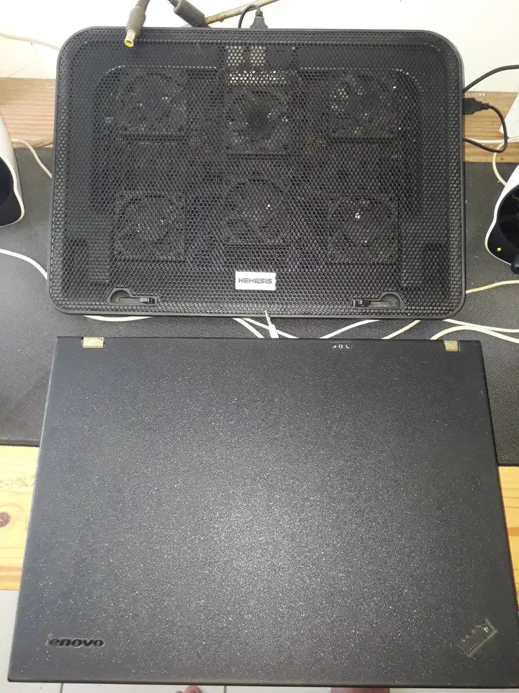 jual murah laptop lenovo thinkpad t400 + cooling pad