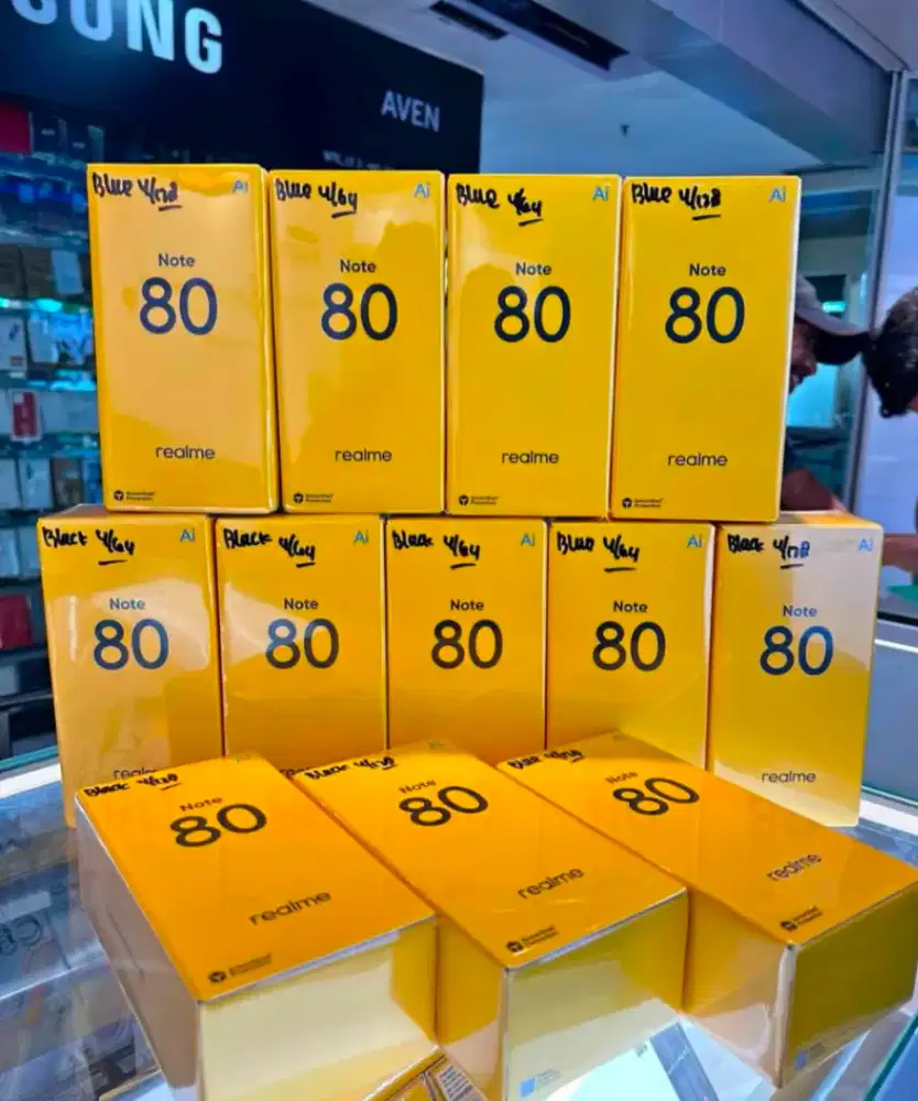 REALME NOTE 80 4+8/128 BARU RESMI