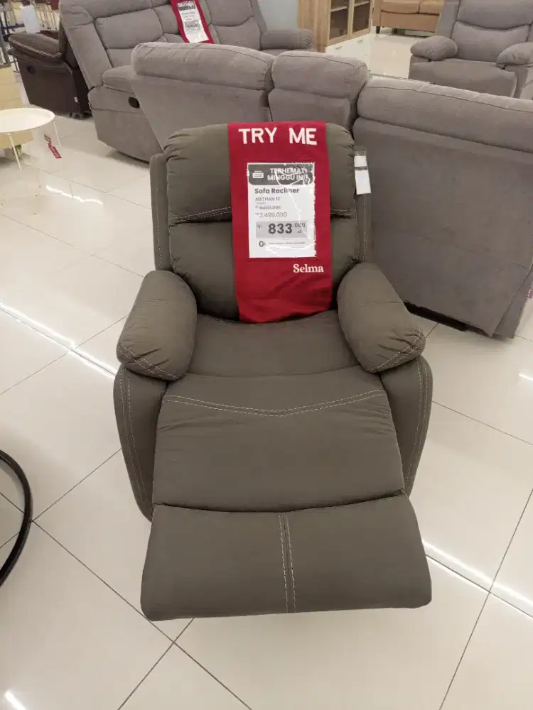 Sofa recliner 1 Seater nathan
