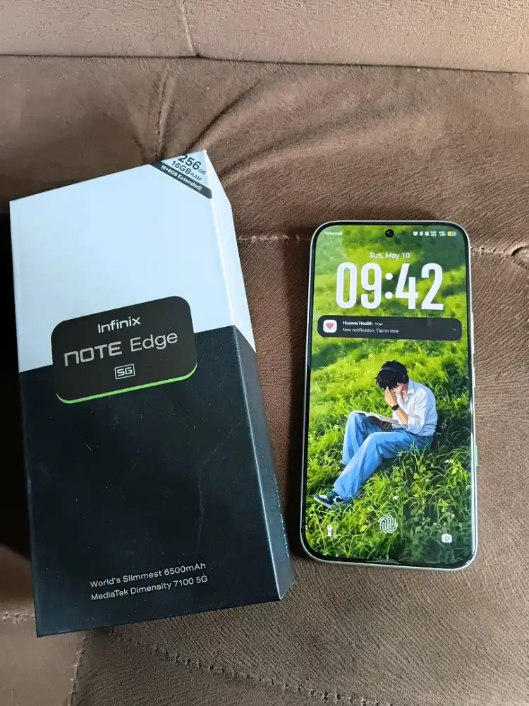Infinix Note Edge 8/256 Silver mulus 99%