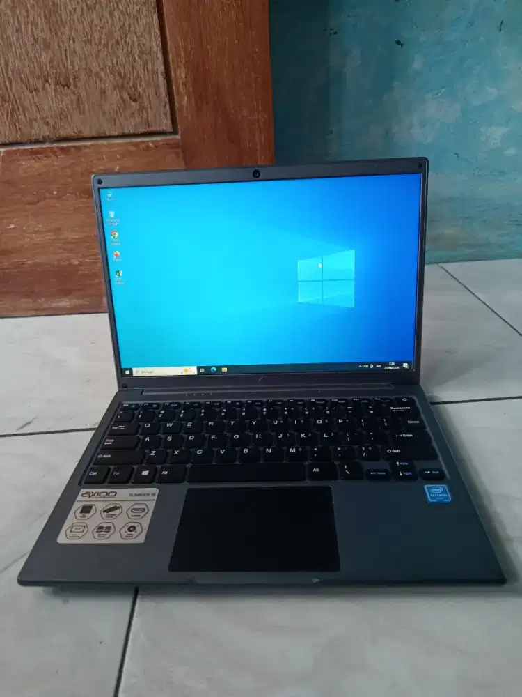 Laptop axioo slimbook 13 bodi tipis