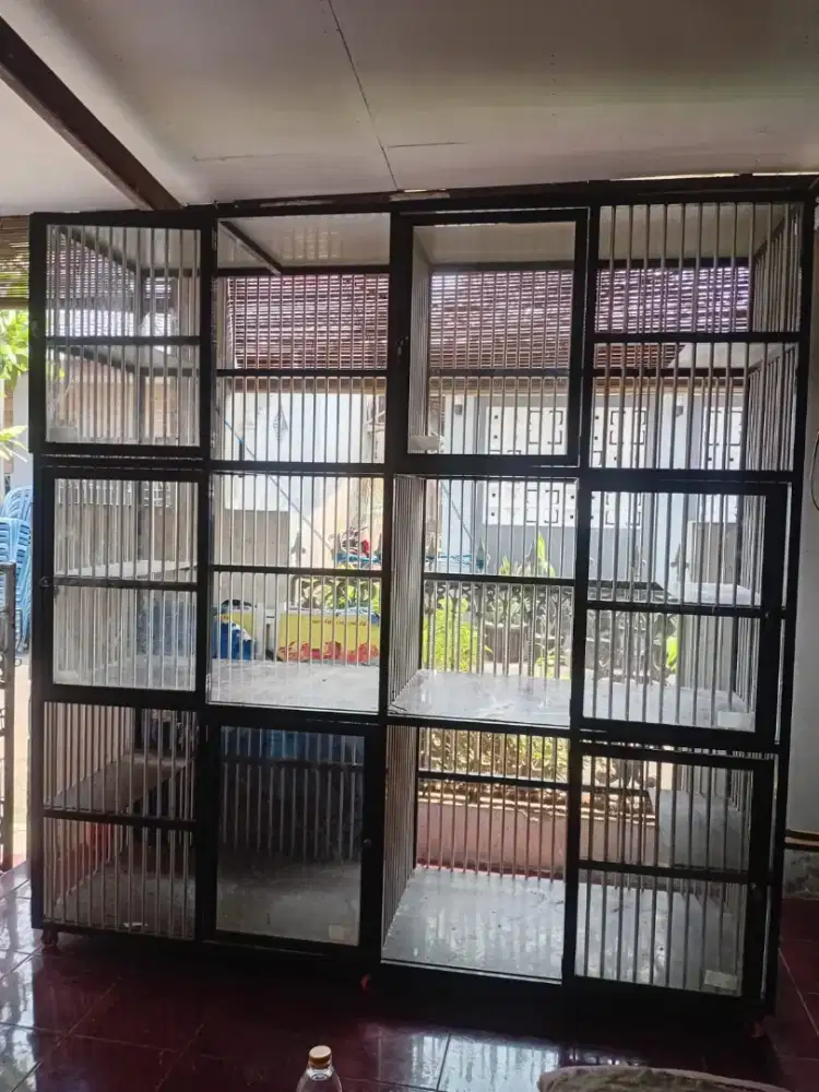 Dijual kandang kucing 6 pintu ukuran 200x200