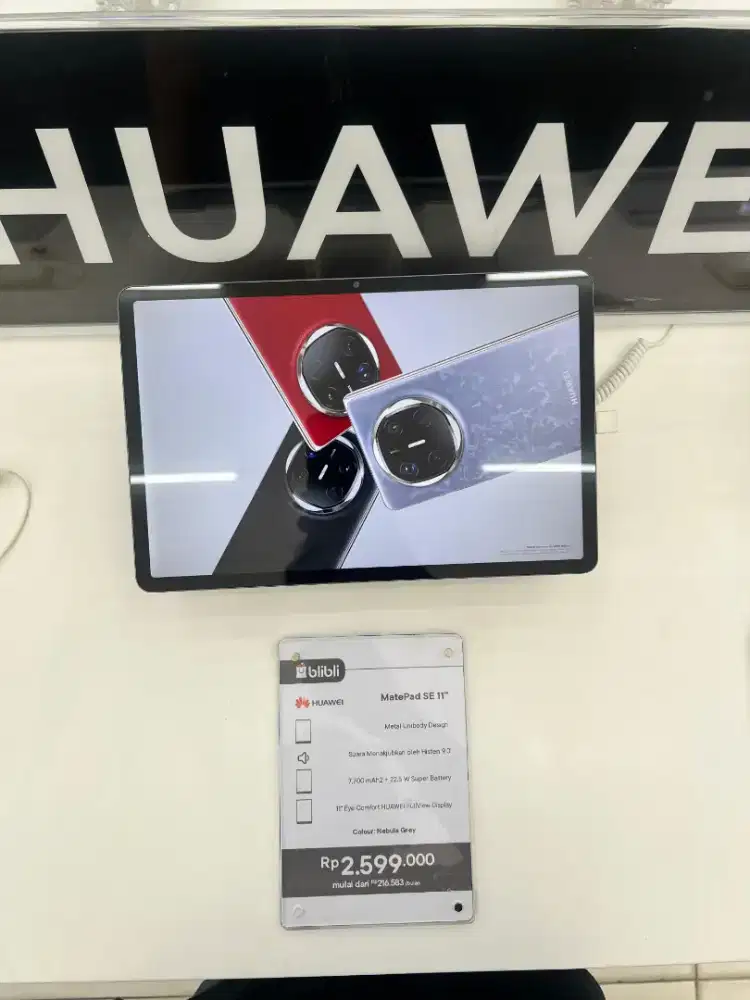 Cash/Cicilan . Huawei Matepad SE 11