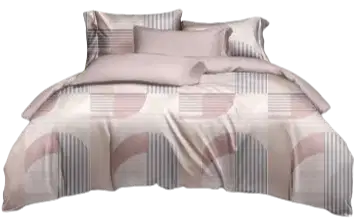 MILAN BEDCOVER  210X210CM + FITTED SHEET  SET 160X200X40CM (5)