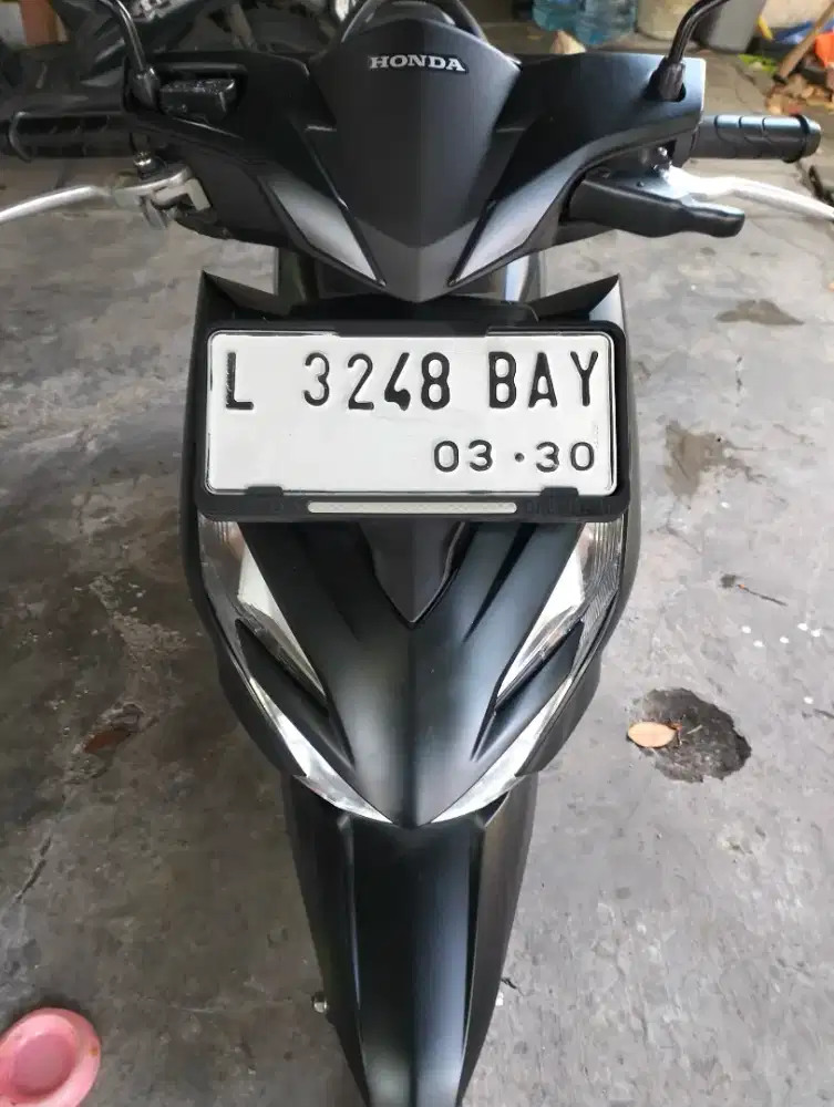 Honda Beat CBS ISS Keyless Hitam Metalik