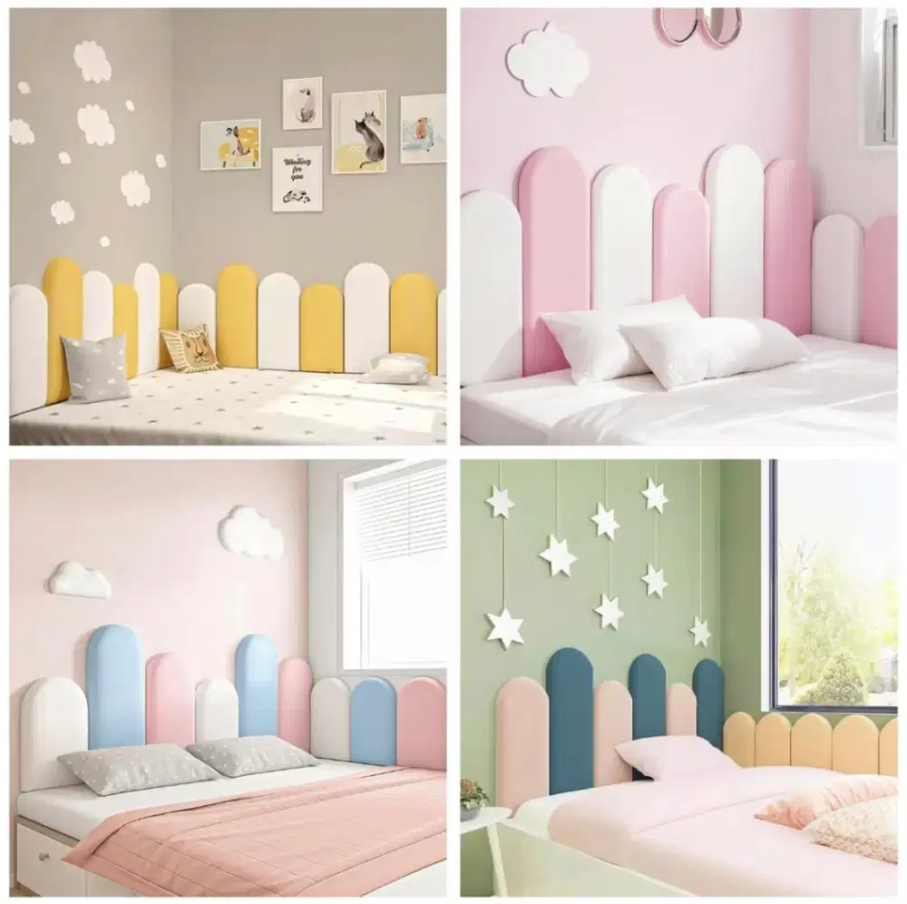 Sandaran kasur tempel / Headboard Wallpanel 3D