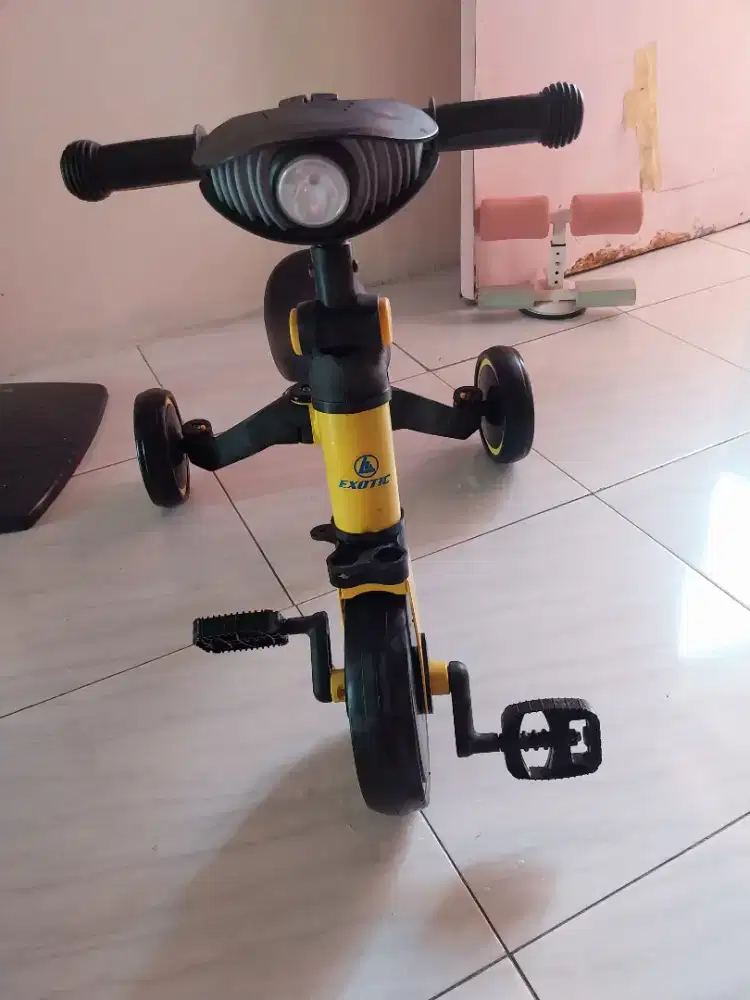 Sepeda roda tiga exotic