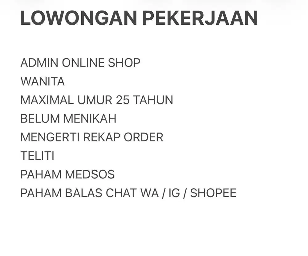 ADMIN ONLINE SHOP