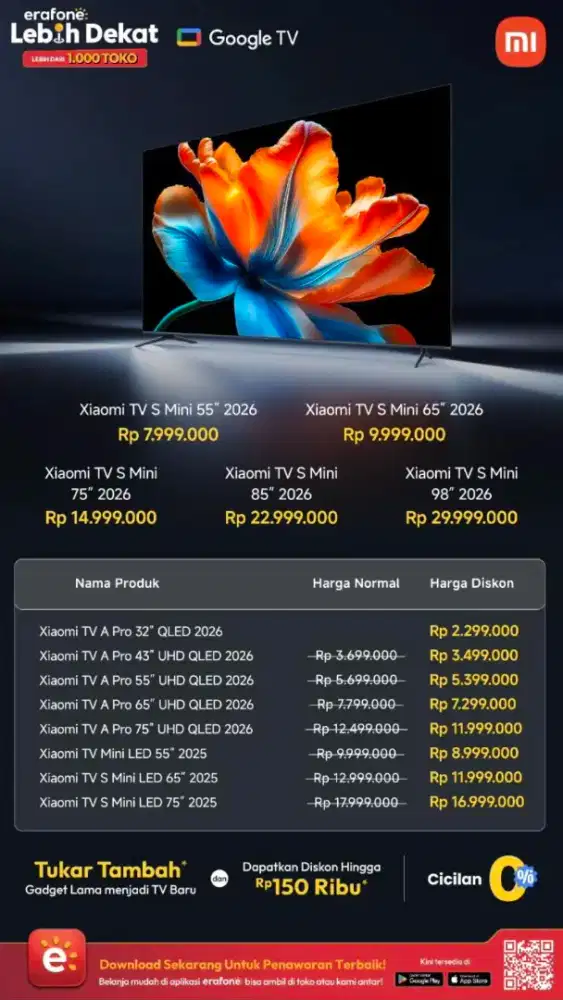 PROMO XIAOMI TV