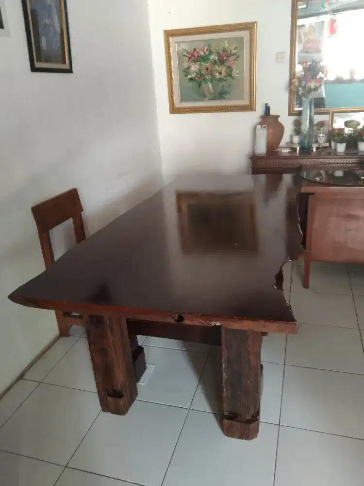 Jual meja antik kayu sonokeling