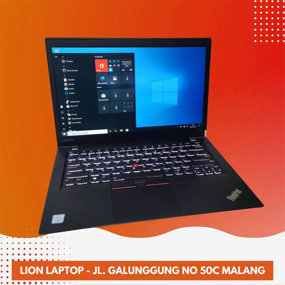 Core i5 Gen 7 RAM 8GB SLIM TOUCHSCREEN Lenovo Thinkpad T470s [10|05]