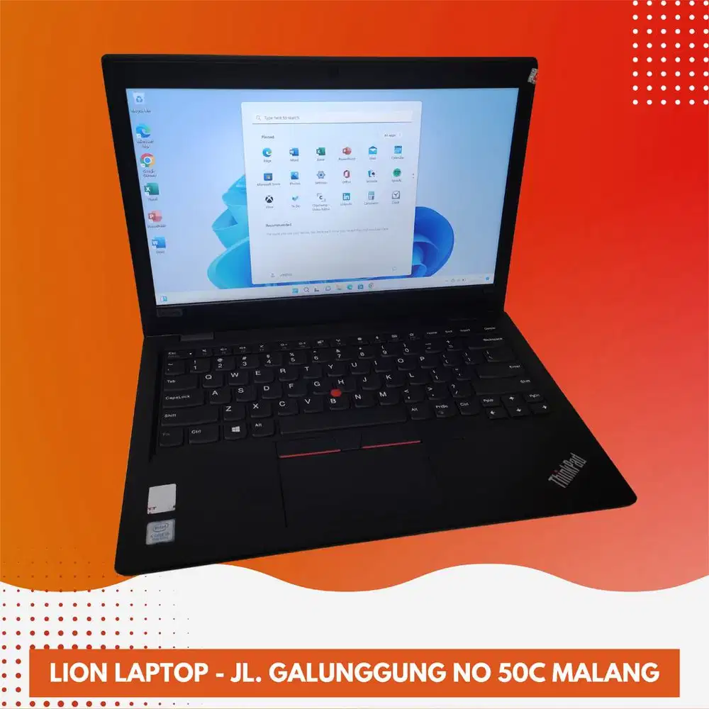 Core i5 Gen 8 RAM 8GB SSD 256GB Lenovo Thinkpad L390 [10|05]